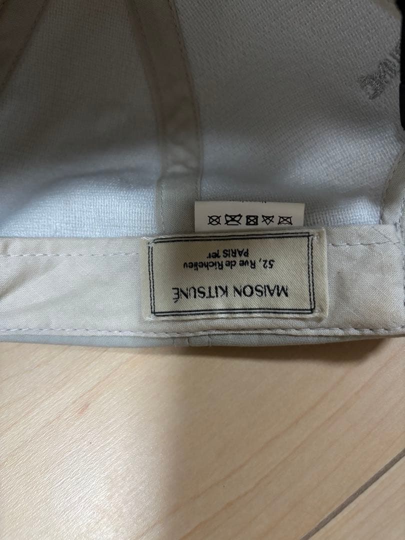 N*e様 MAISON KITSUNÉ ベースボールキャップ 3点セット