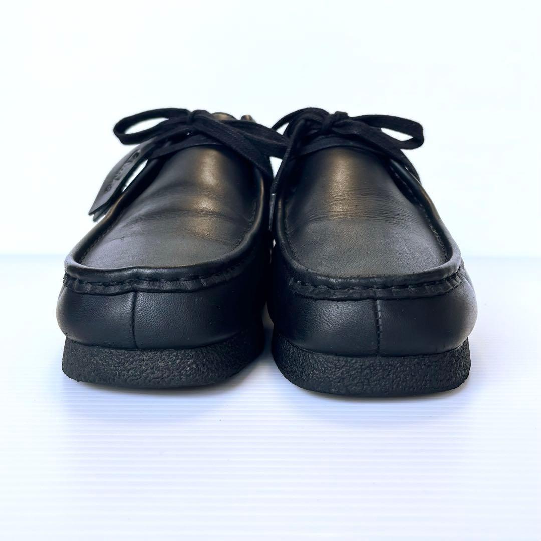 極美品✨ clarks クラークス ワラビー レザー 26cm ブラック