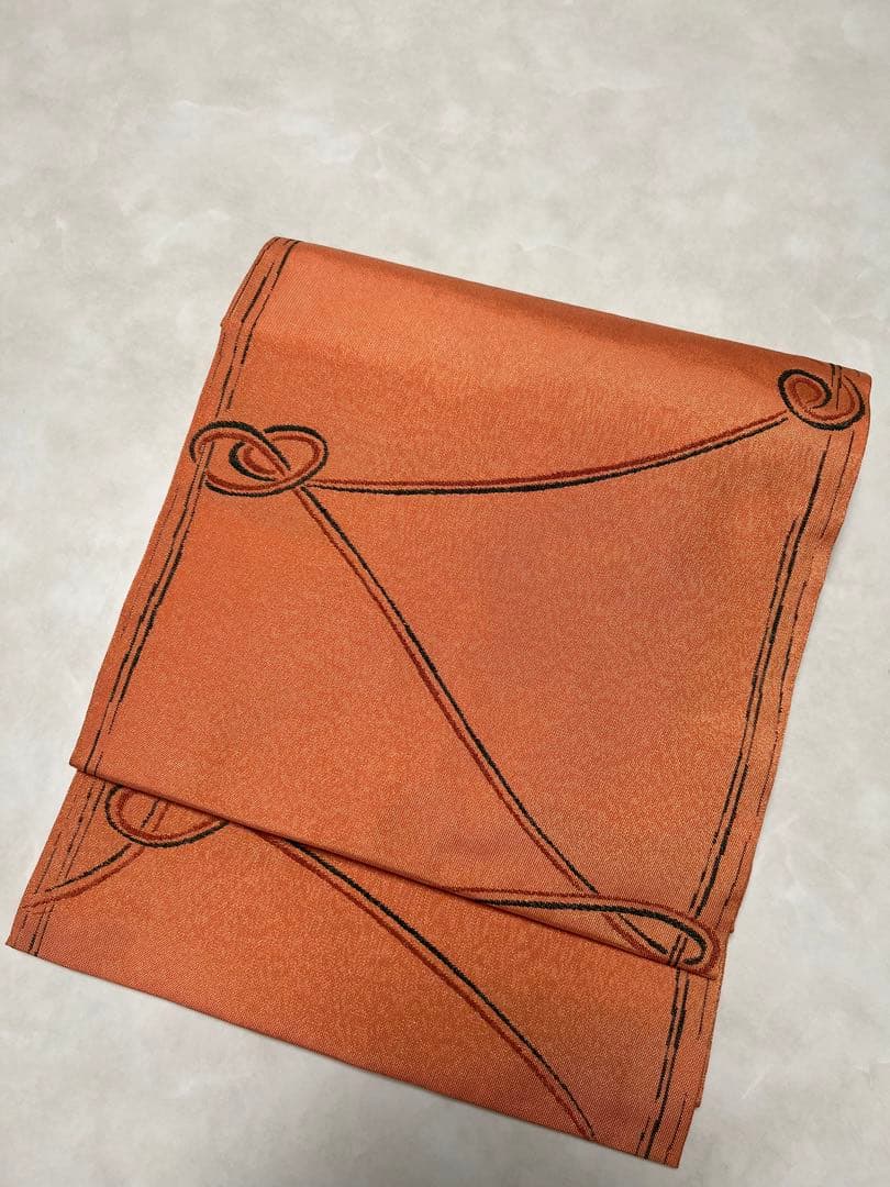 正絹6通本袋帯　未使用