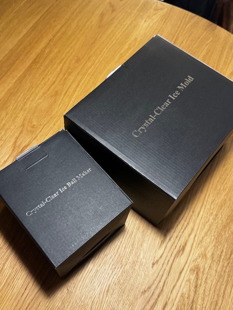 セット販売　モルトアイス系　 ハイボール用角アイス&ロックアイス　製氷器