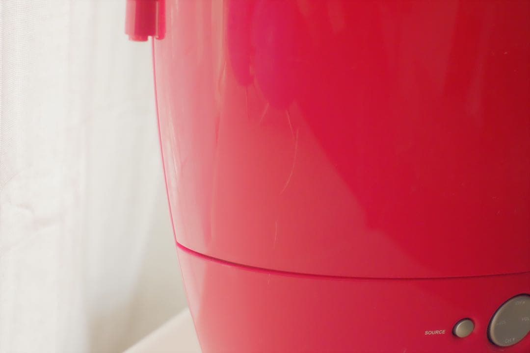 リンゴ型テレビ　ブラウン管　hannspree スペースエイジ　レトロポップ