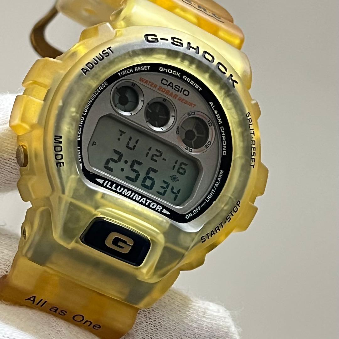 G-SHOCK　DW-6900K　動作品　CASIO 　イルクジ　メンズ腕時計