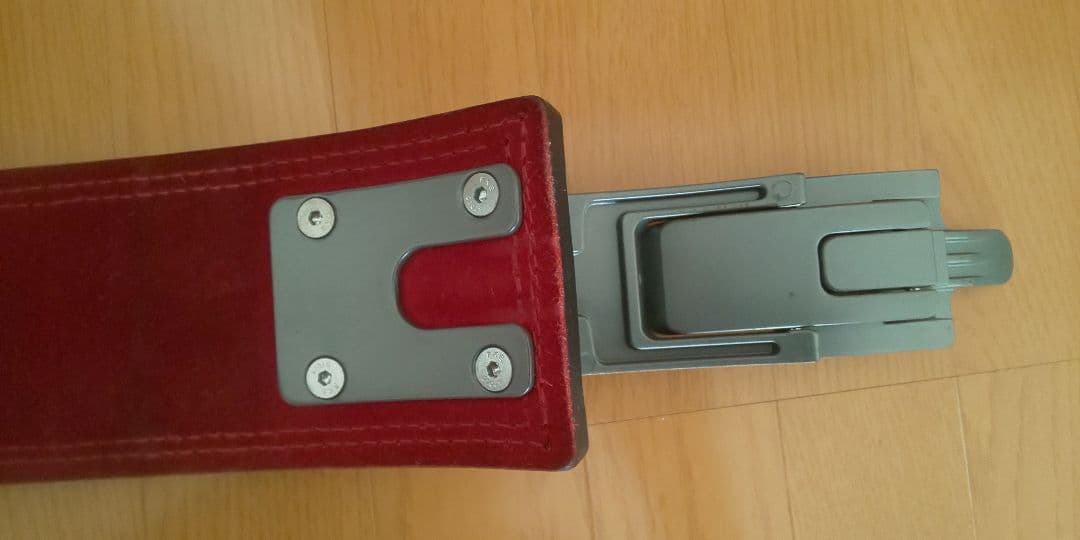 【美品】SBDパワーリフティングベルト 黒/赤 Sサイズ 13mm厚