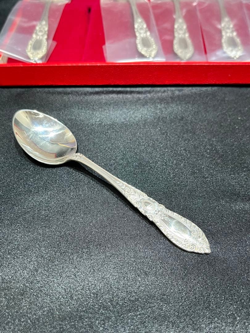 銀製スプーンセット 6本入り　SV950