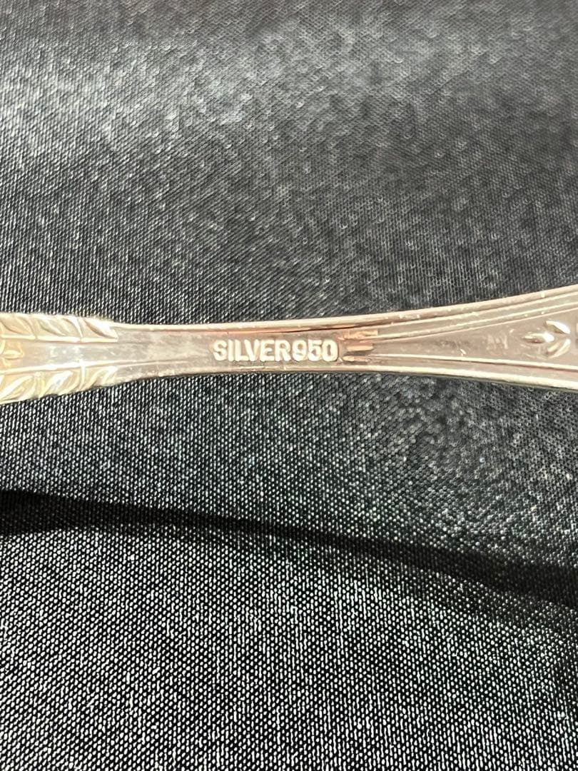 銀製スプーンセット 6本入り　SV950