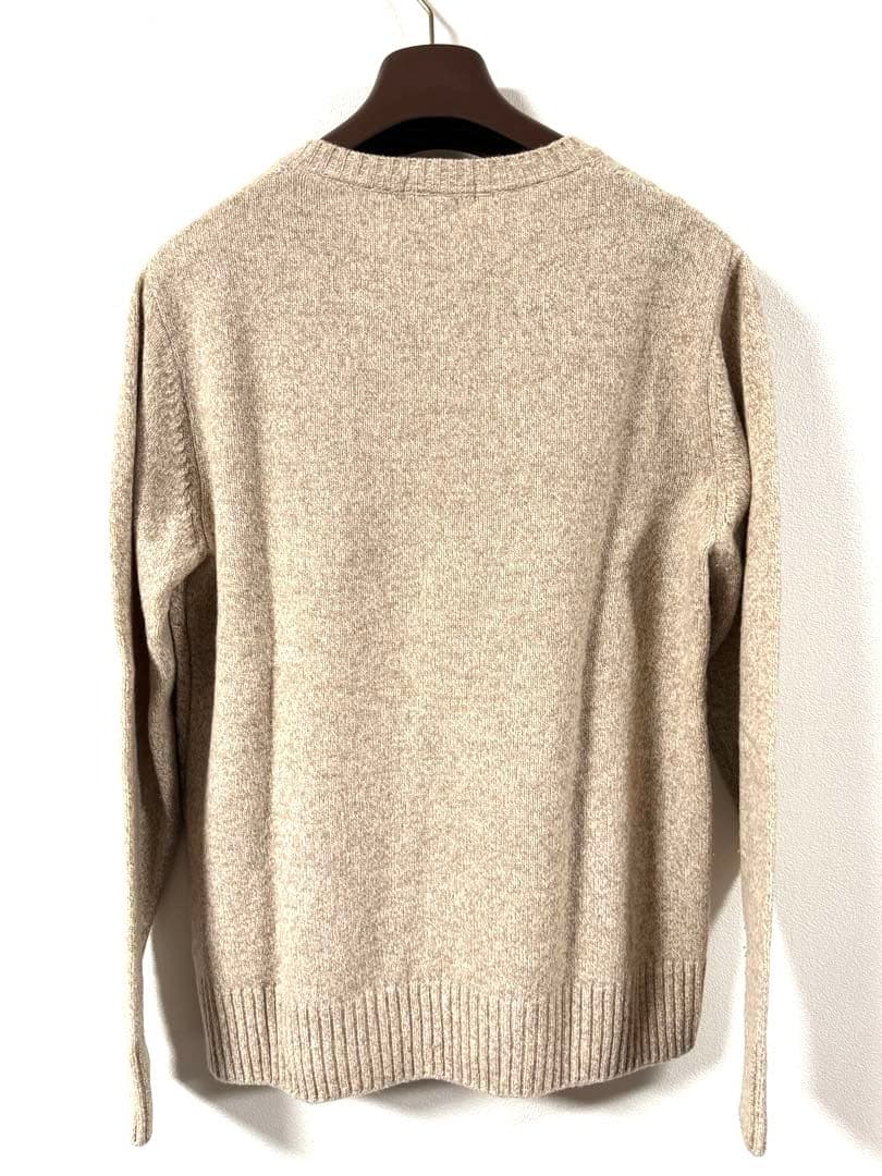 セール✨新品✨ブルネロクチネリバーバリーロンドン　ケーブルニット　M ベージュ