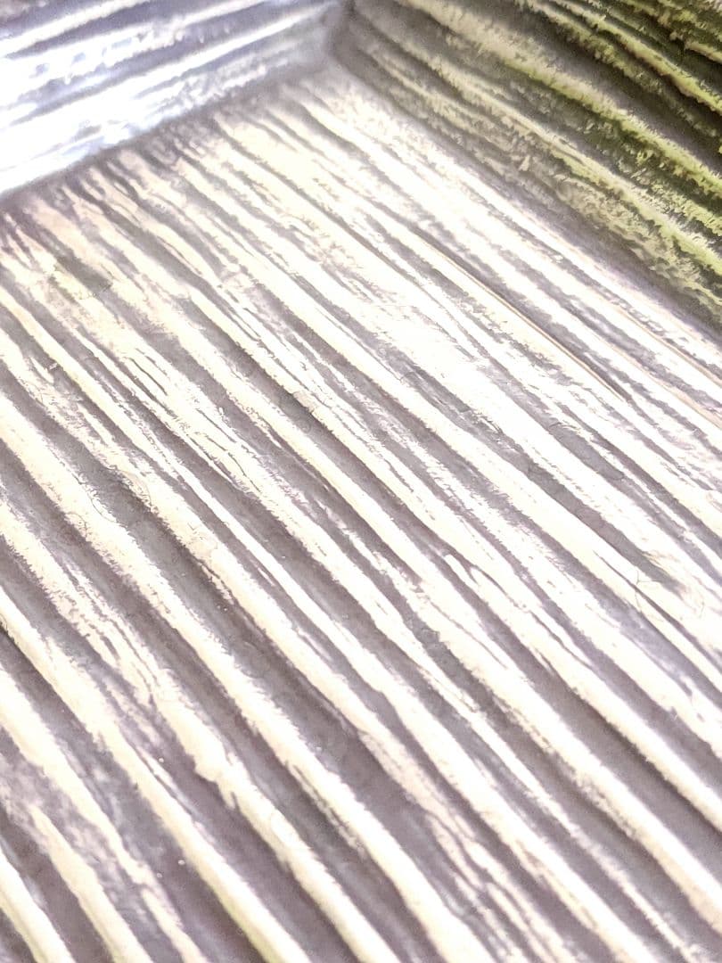 金工師 田中秀明 南鐐 片木目 四方盆 銀製 共箱