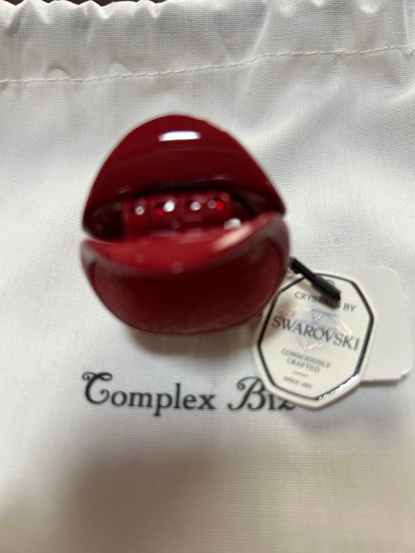 Complex Biz 赤　ドロップクリップ