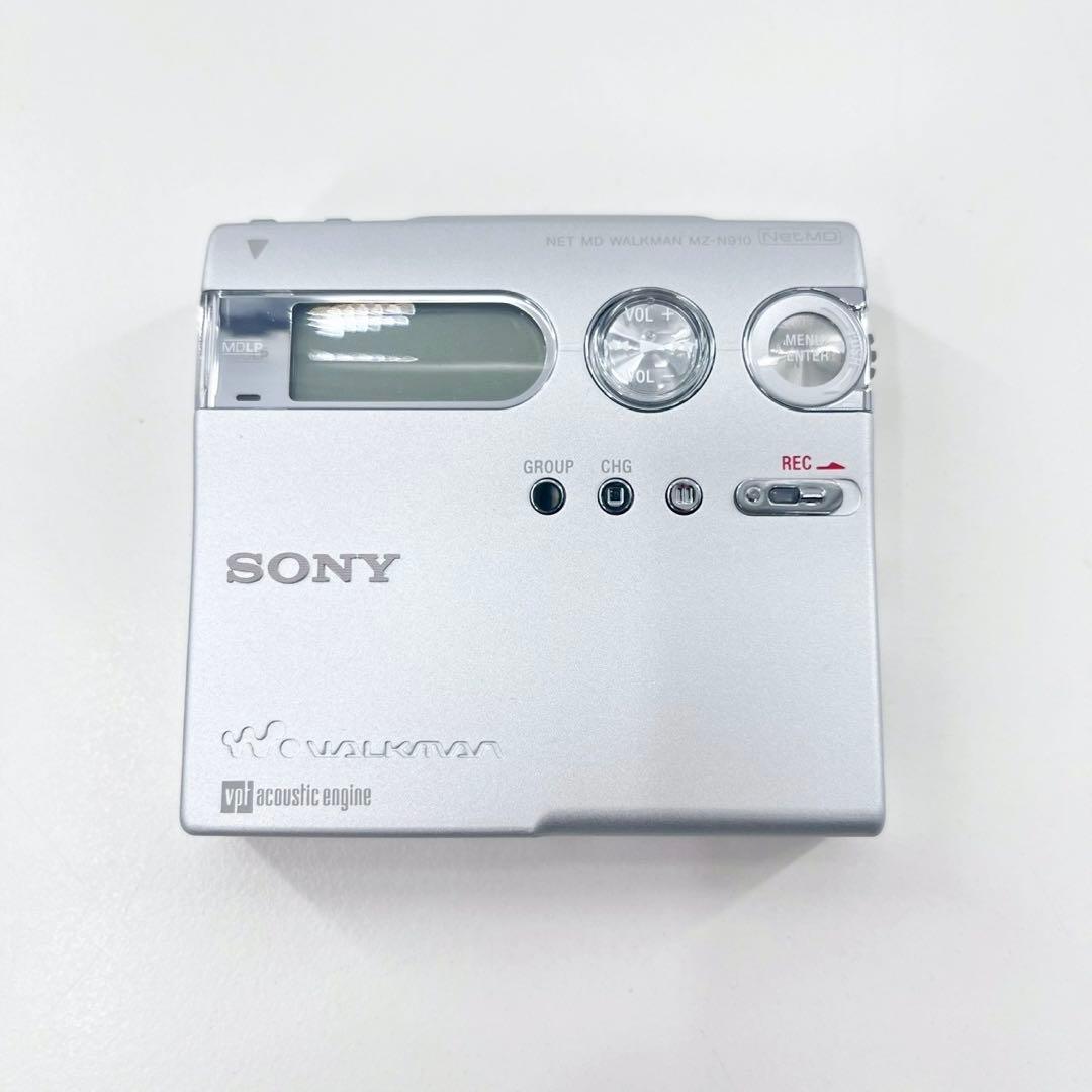 美品 SONY MDウォークマン MZ-N910 NetMD 完動品 付属品多数