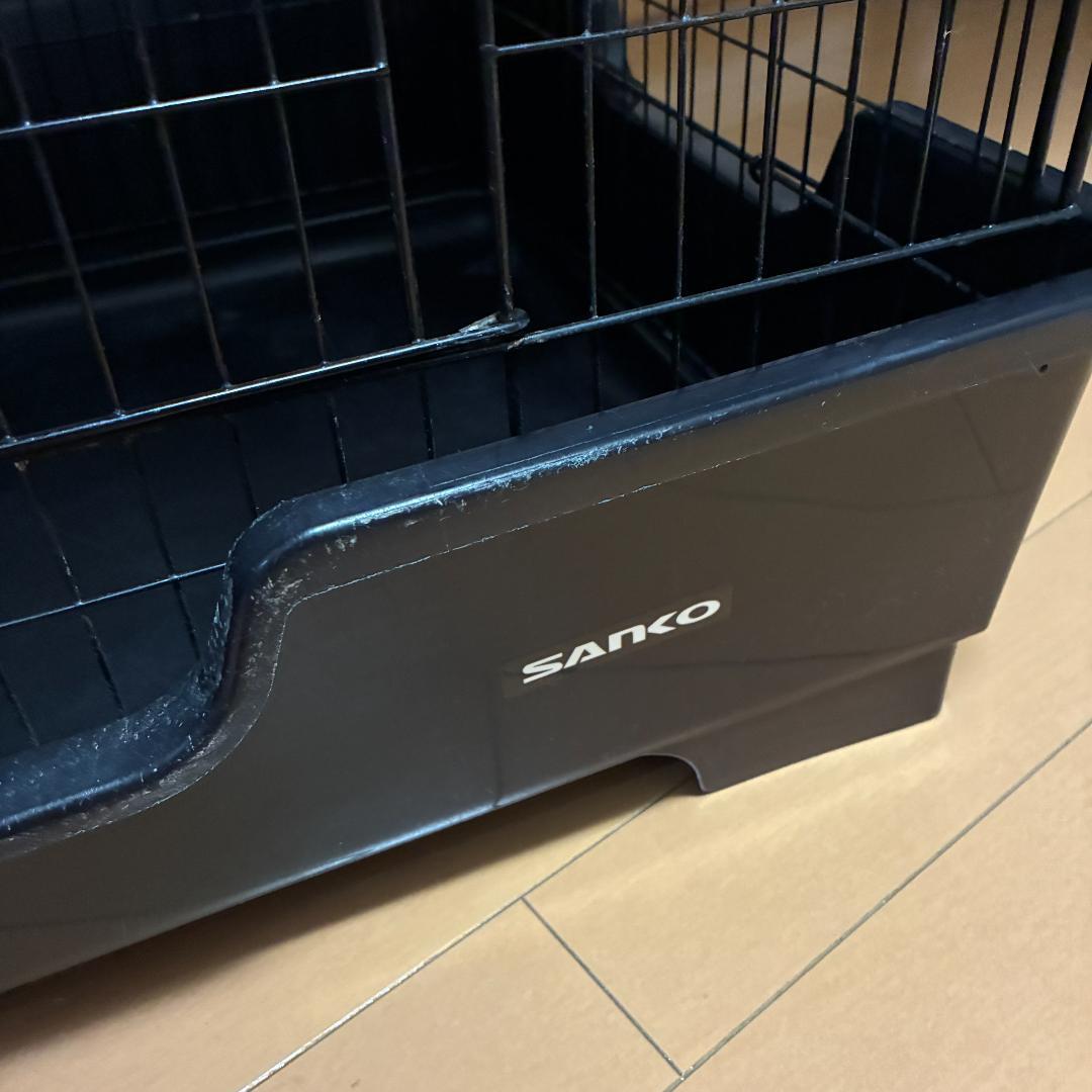 サンコー ワイルドホーム 82×51×52.5cm フェレット小動物飼育用ケージ