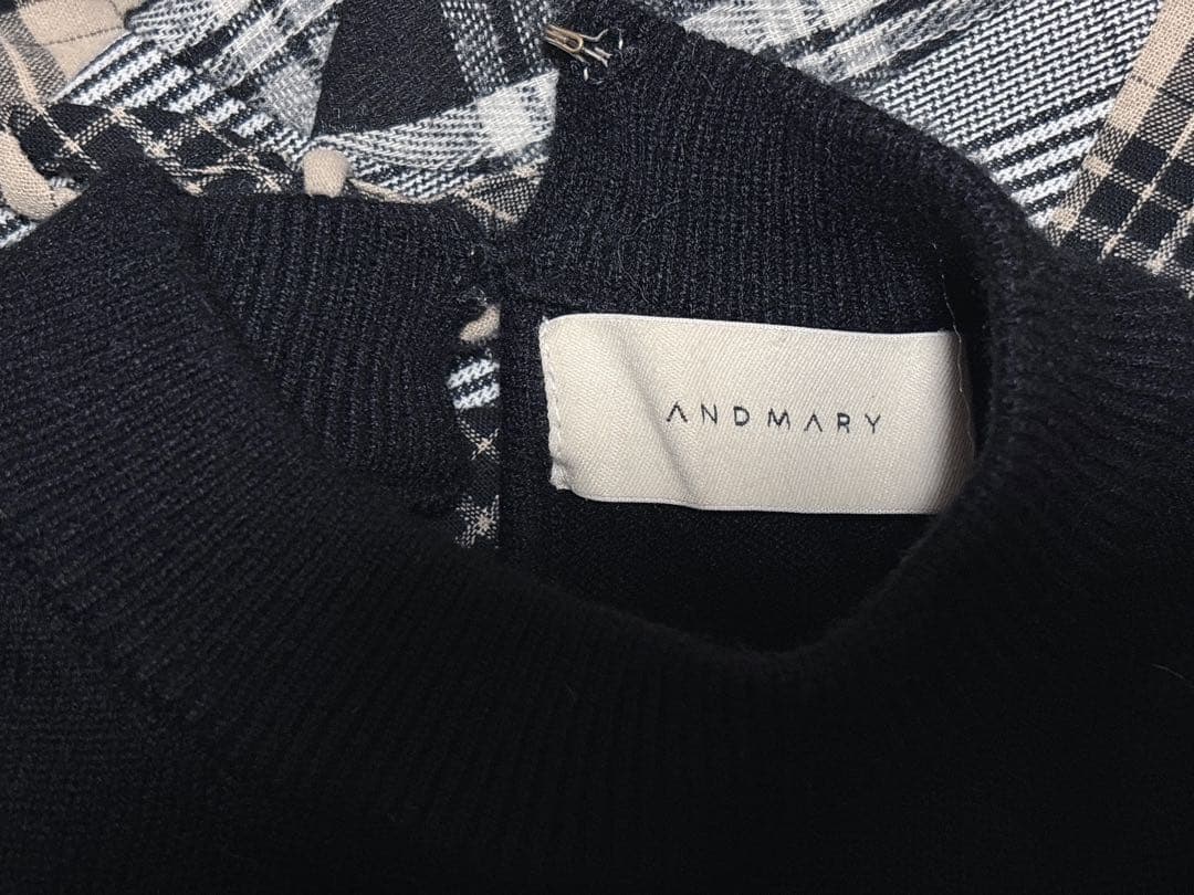 ワンピース andmary Khy check set AM1027