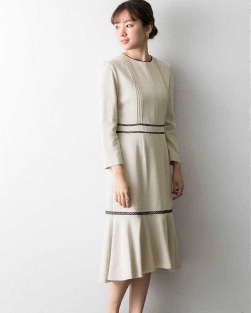 セルフォードcelfordレース切り替えワンピース石原さとみフォーマル式佳子様