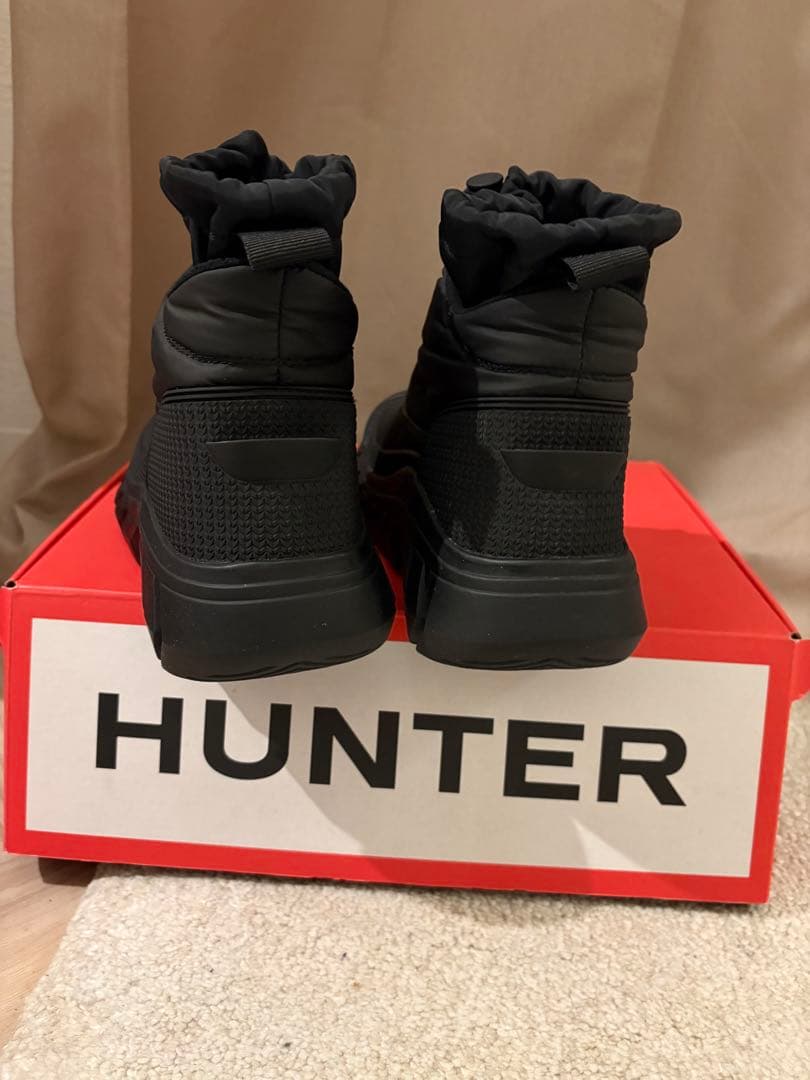 ハンター HUNTER イントレピッド ジップ アンクル スノーブーツ