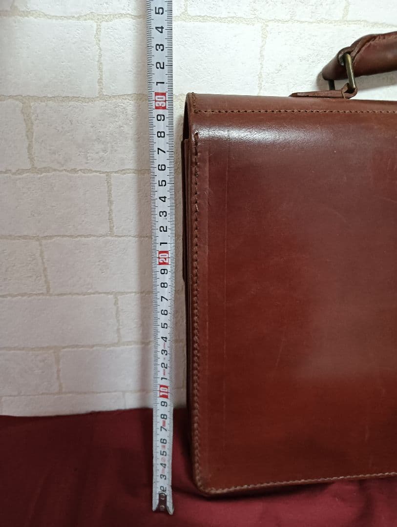 美品! 最高級!ロイズラゲッジLIoyd's肉厚ブライドルレザー ブリーフケース