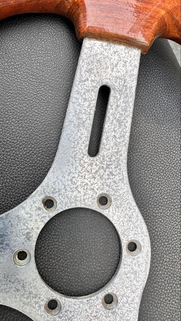 OBAハン35π ウッドステアリング