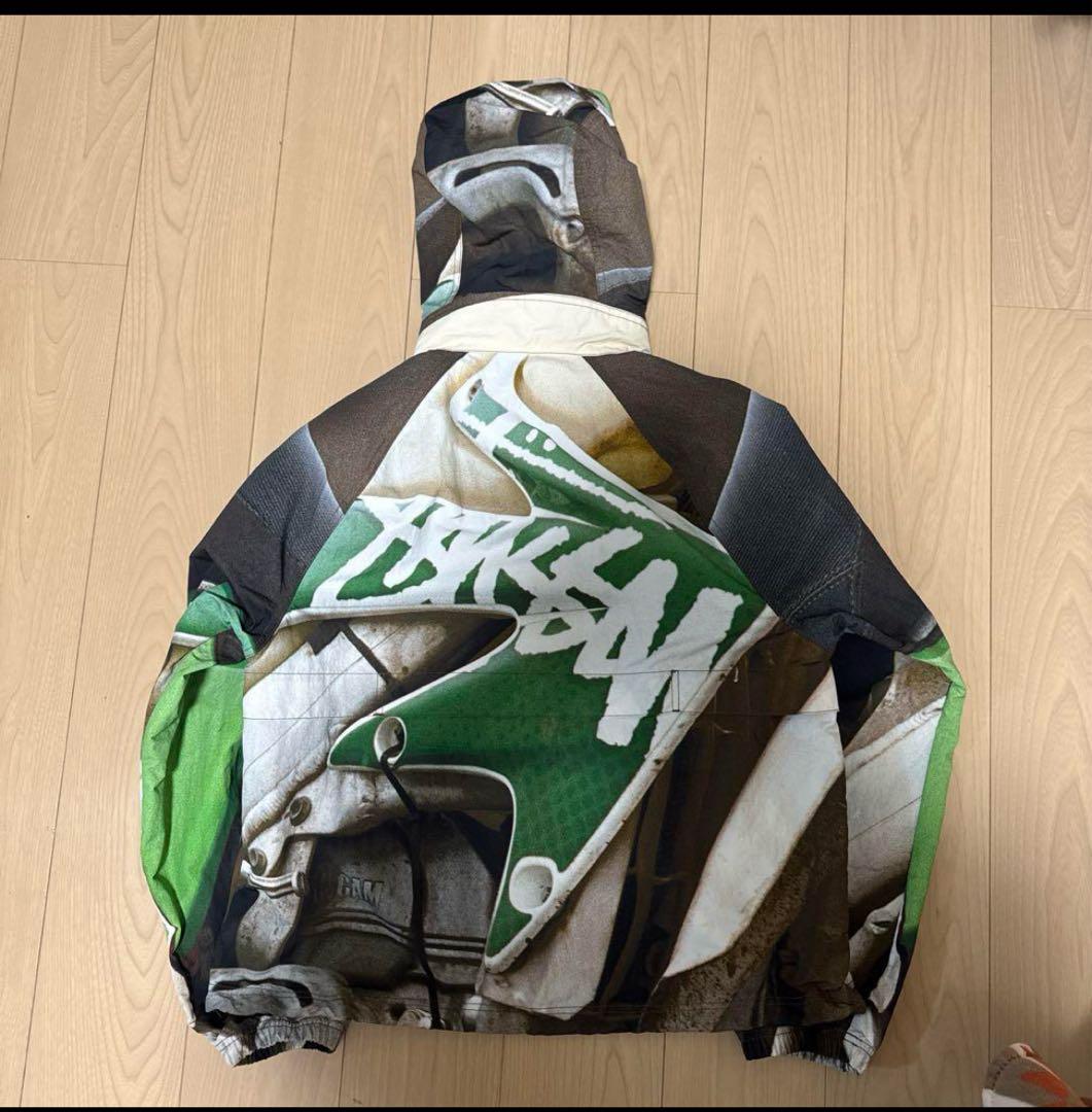 ジャケット・アウター Stussy Beach Shell Baja Print Multi