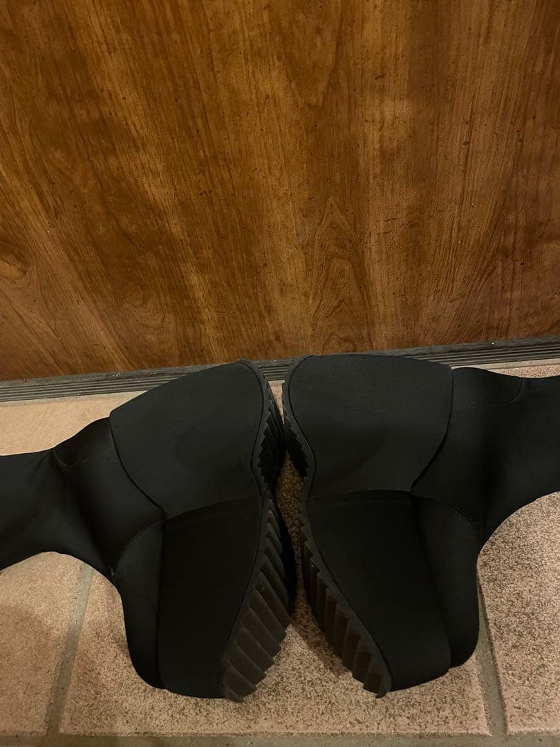 y*a様 YELLO TOKYO BLACK PLATFORM SHORT BO