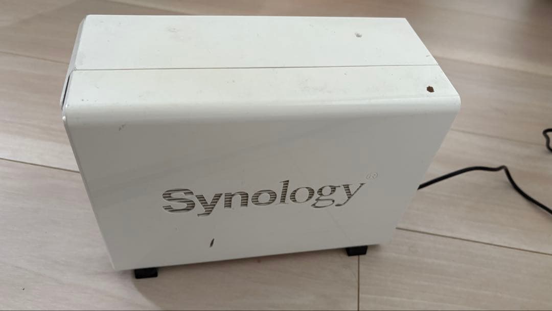 Synology NAS ホワイト DS216j動作確認済