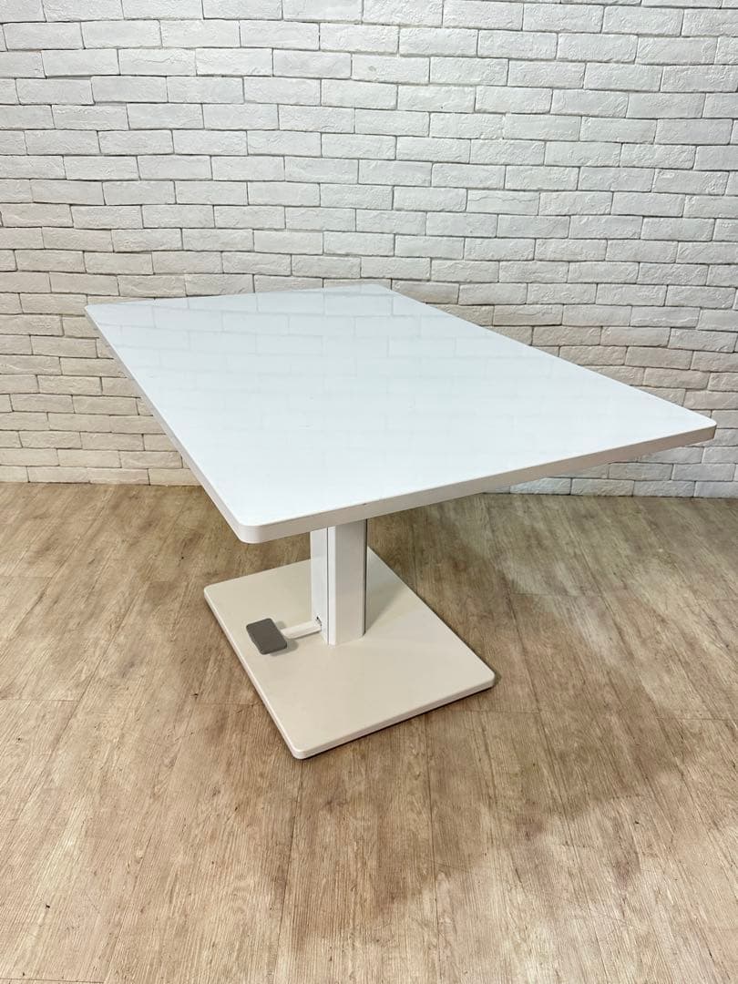 ②東京都内23区配送無料】昇降テーブル　ダイニング　センター　リビング　食卓