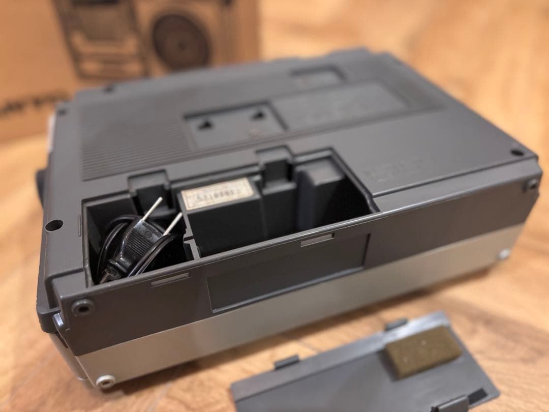 昭和レトロ SANYO MR-G306 カセットプレイヤー実働 箱付き