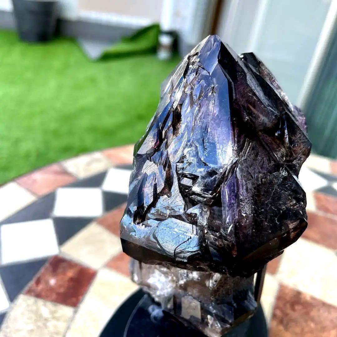 スーパーセブン　エレスチャルアメジスト　原石　水晶　天然石　パワーストーン