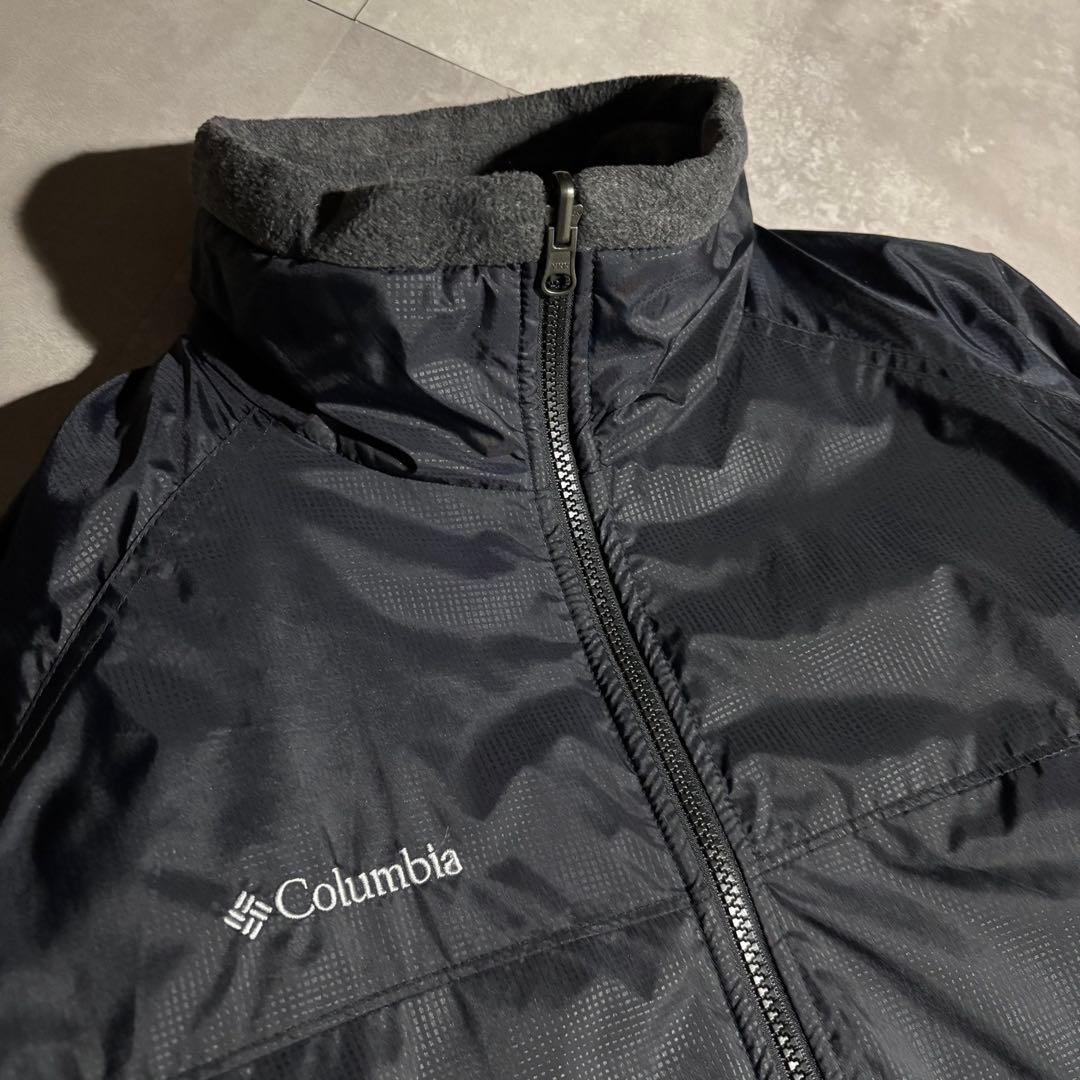 00s コロンビア Colombia パフジャケット　シェルドシンチラ型　黒