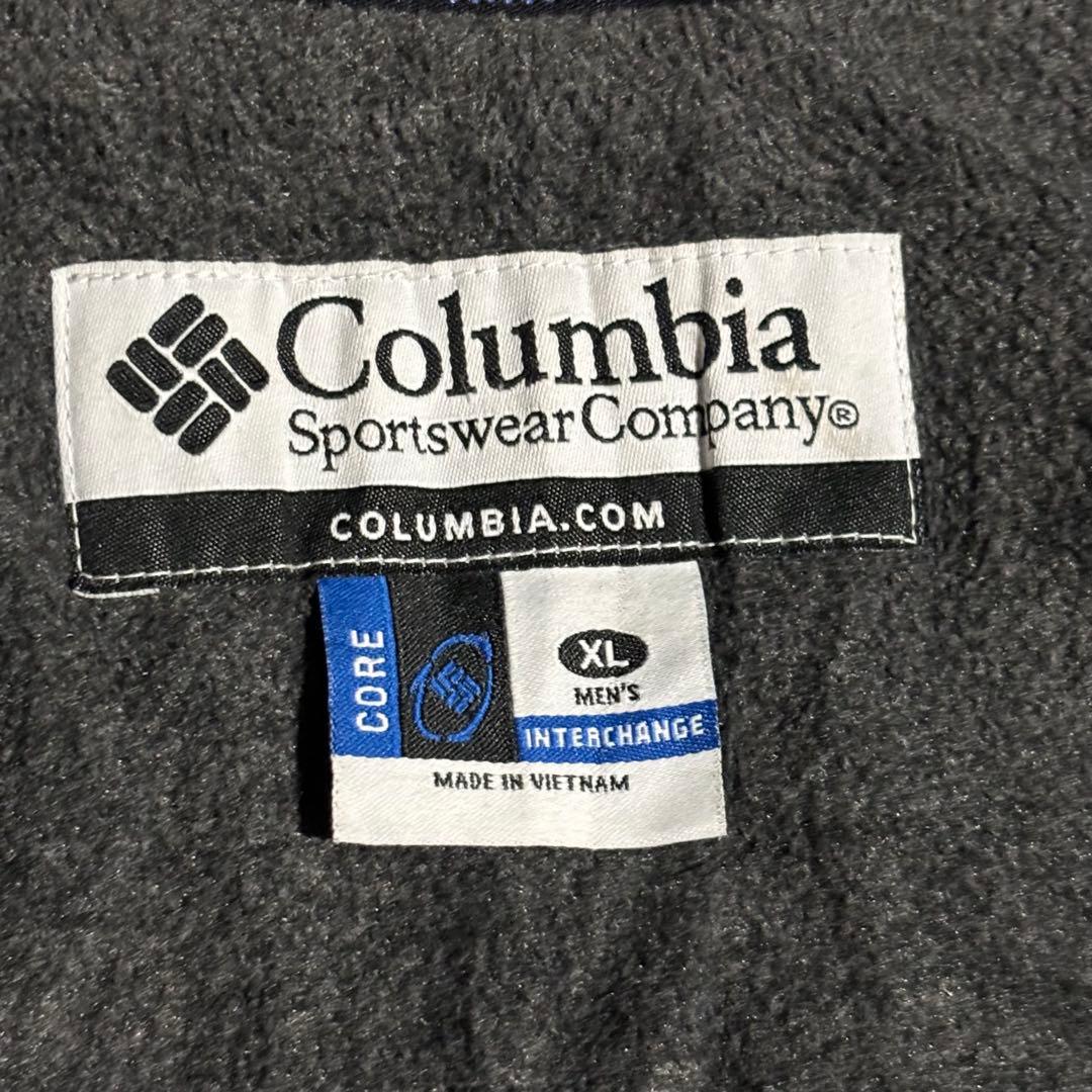 00s コロンビア Colombia パフジャケット　シェルドシンチラ型　黒