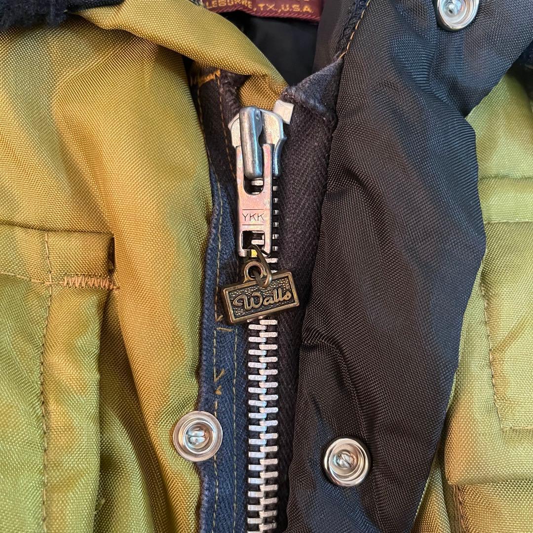 USA製 walls つなぎ　中綿　80's90's 中綿　ナイロン