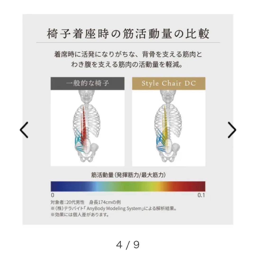姿勢サポートシート Style Chair DC（スタイルチェア ディーシー）