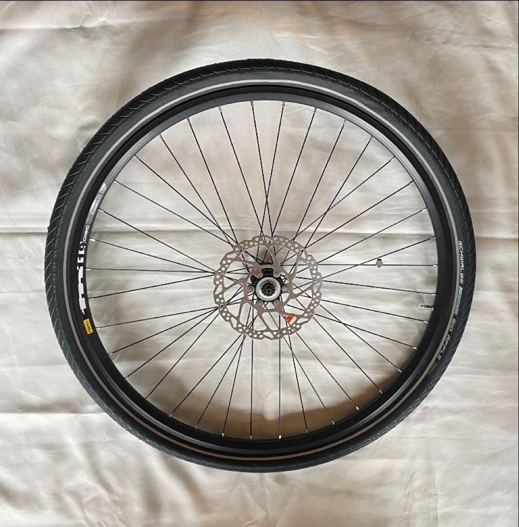 マウンテンバイク用ホイール前後セット (写真内のスプロケットは含みません)