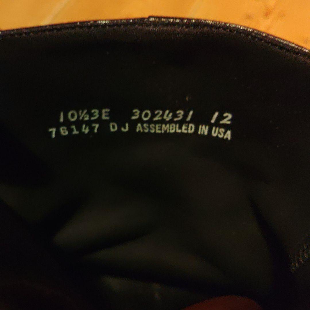 FLORSHEIM サイドジップ レザー ヒールブーツ ブラック 黒