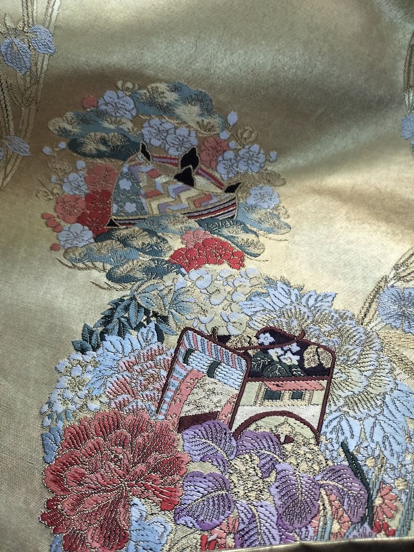 A935高級‼️逸品‼️ひな祭り‼️御所車‼️2m18cm