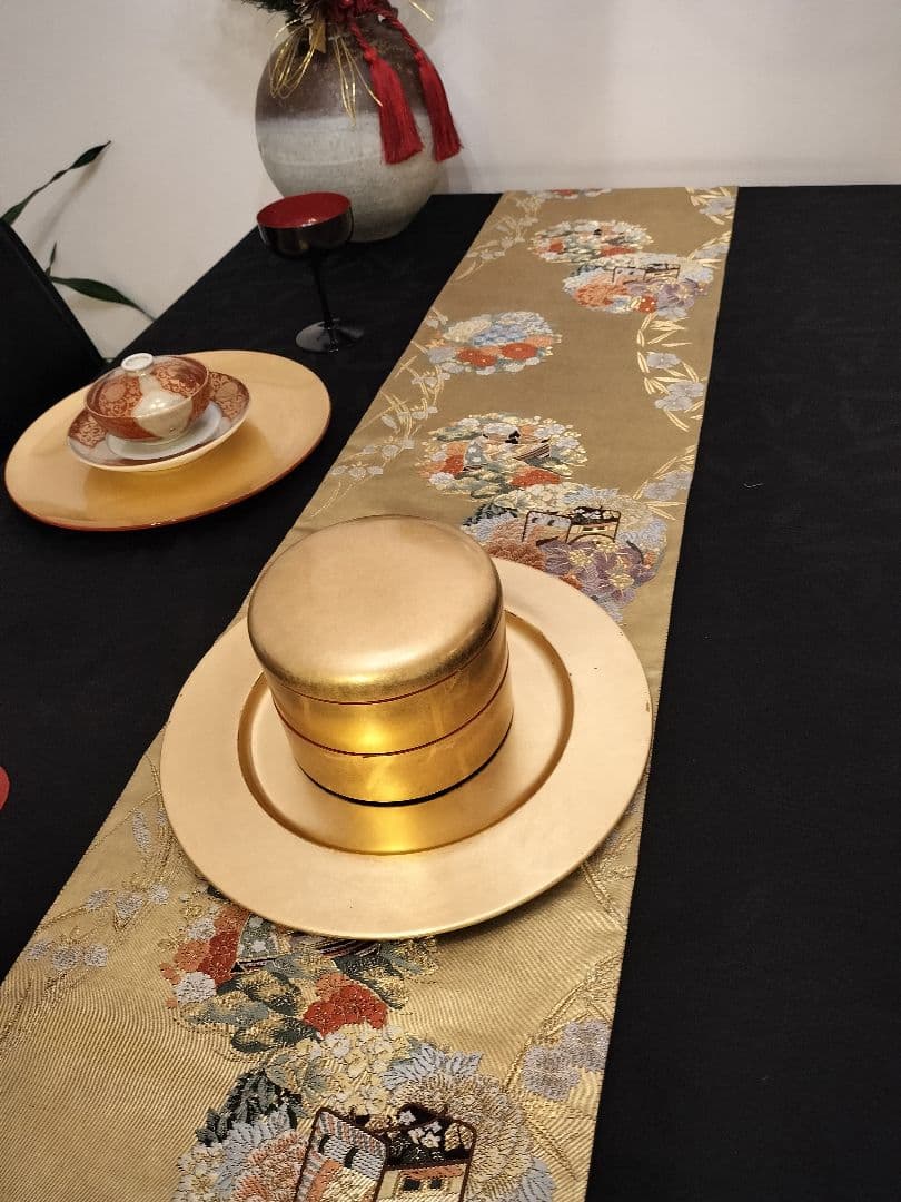 A935高級‼️逸品‼️ひな祭り‼️御所車‼️2m18cm