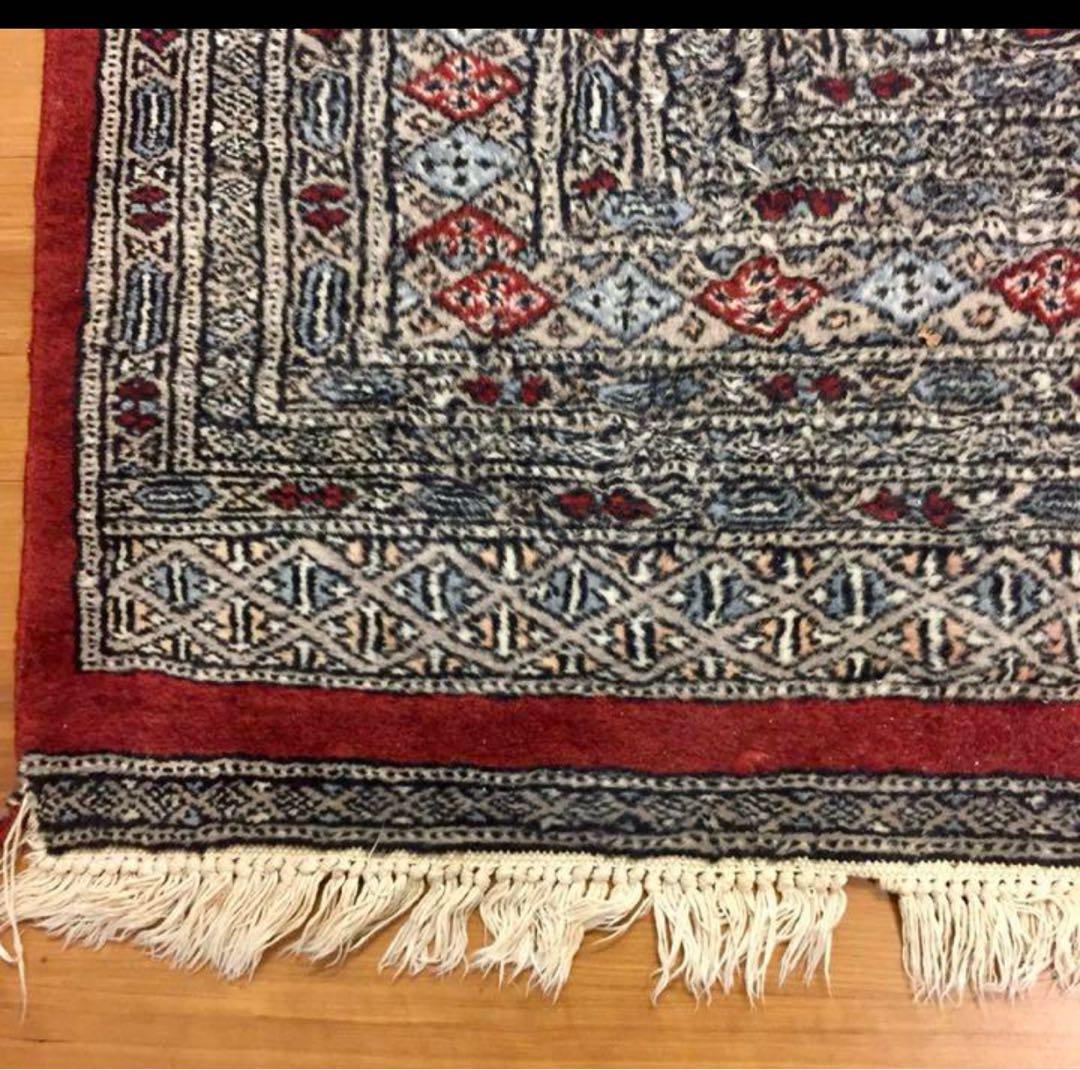 ペルシャ絨毯　ラグ　ヴィンテージラグ