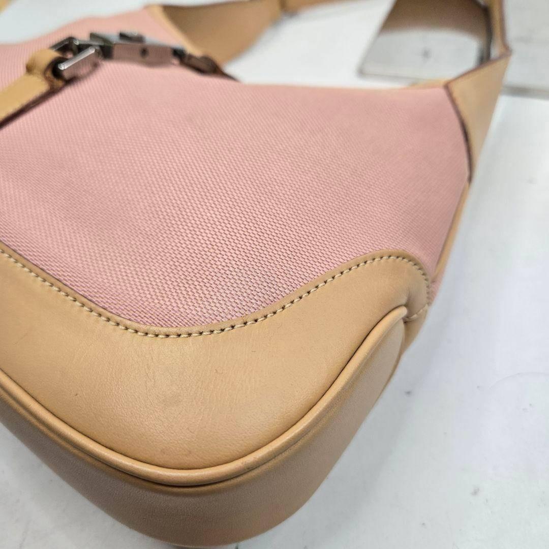 GUCCI ワンショルダーバッグ ジャッキー キャンバス レザー