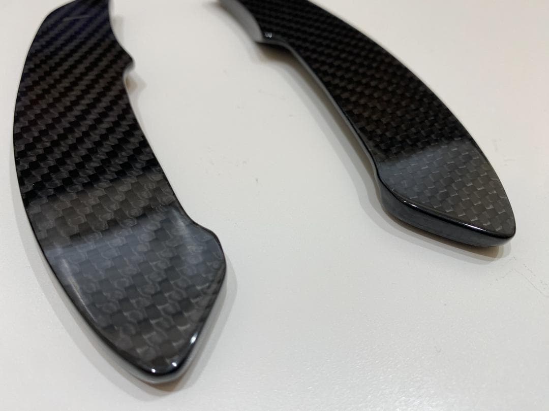 【ability】KOSHI アバルト カーボンパドルシフトカバー