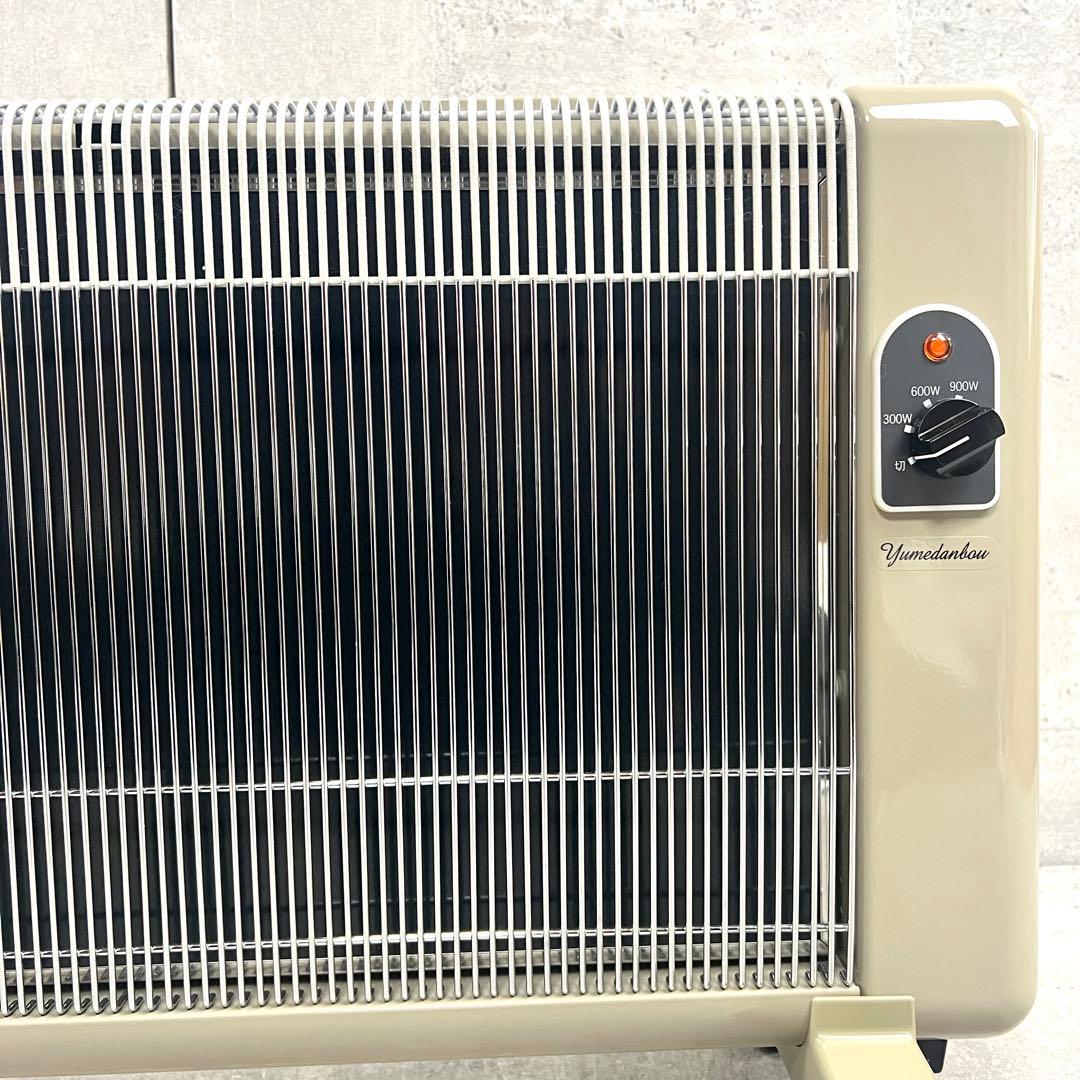 夢暖望 900型 日本製 遠赤外線 パネルヒーター ベージュ 22年製