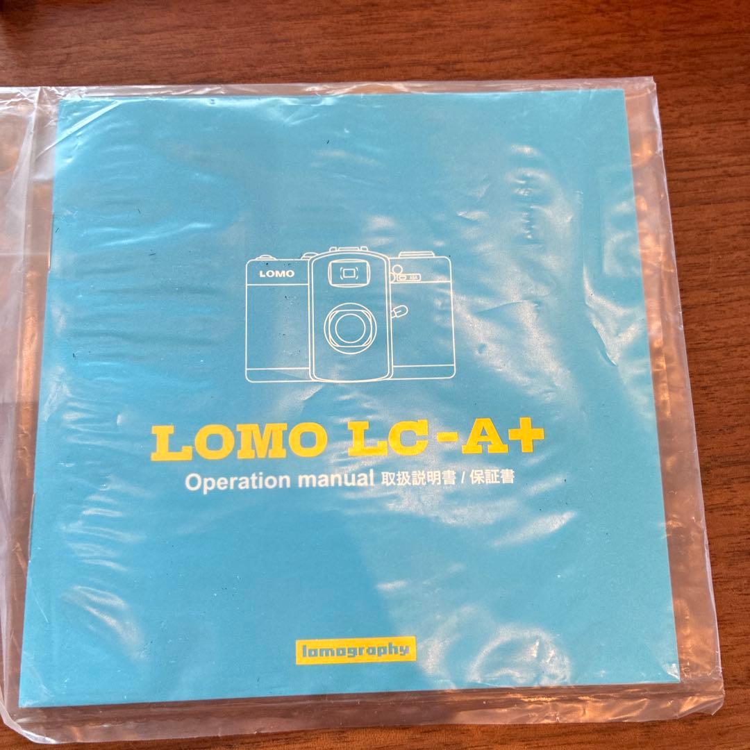 Lomo LC-A+ フィルムカメラ　木箱&フィルム&説明書有り