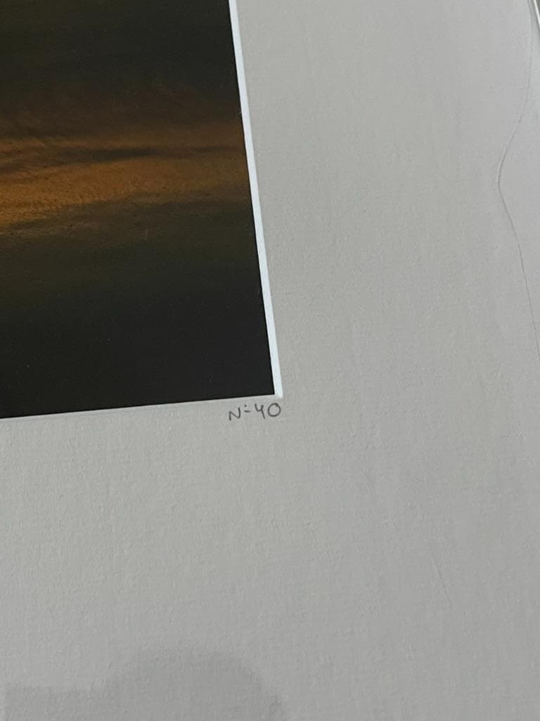 【限定】イエローコーナー アート写真 アンティ・ヴィータラ 海 50x40 額装