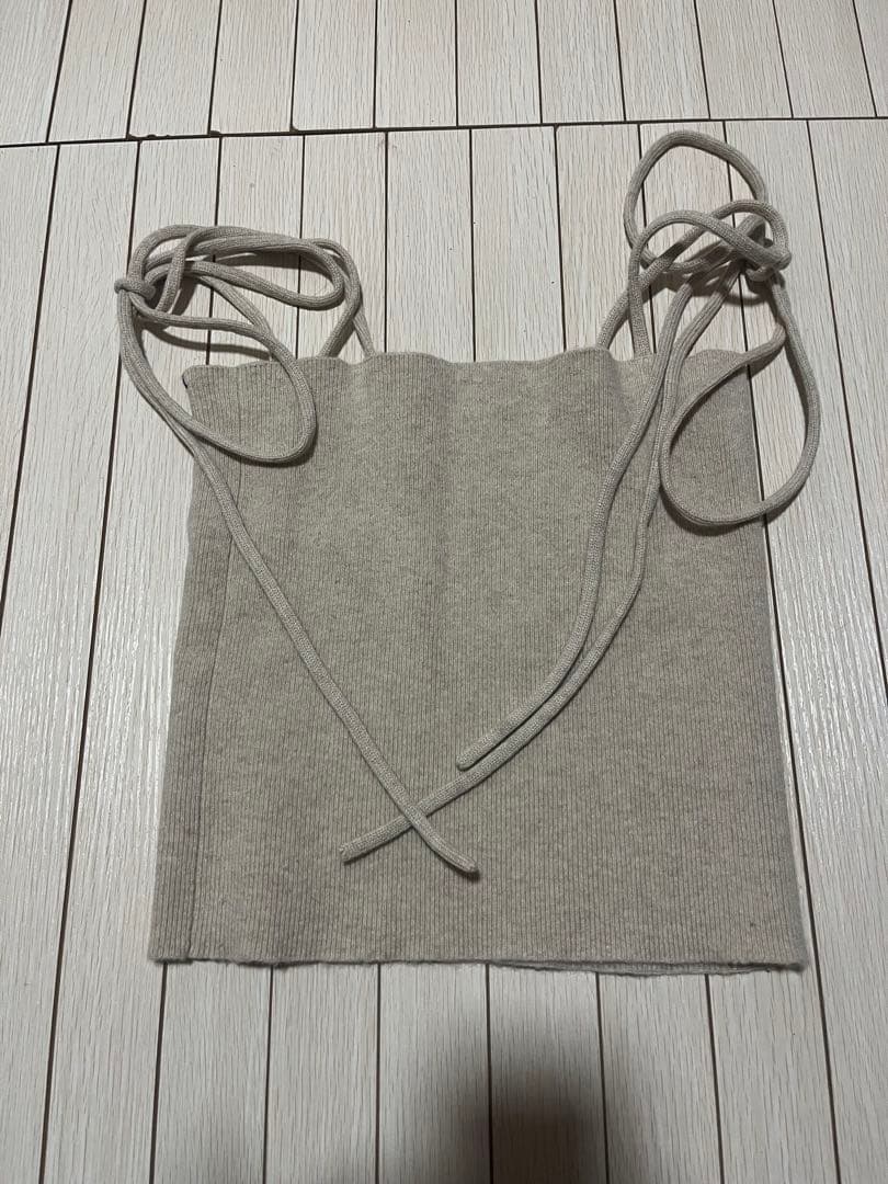 トップス extreme cashmere knit camisole