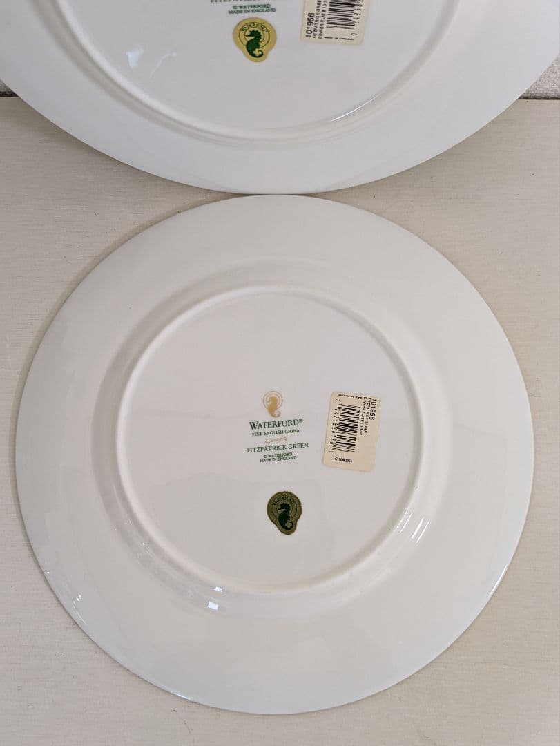 ウォーターフォード　英国製　フィッツパトリックグリーン　大皿2+中皿4　未使用品