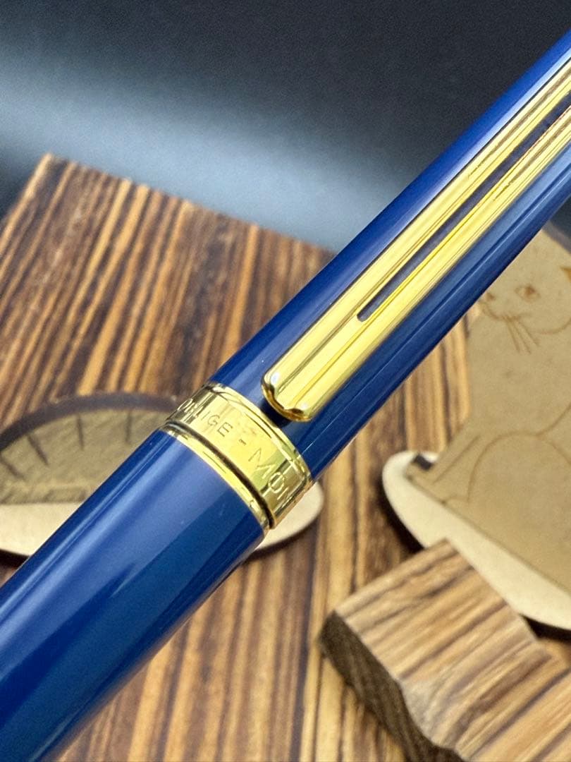 MONTBLANC ボールペン ノブレスオブリージュ ブルー NO.15240