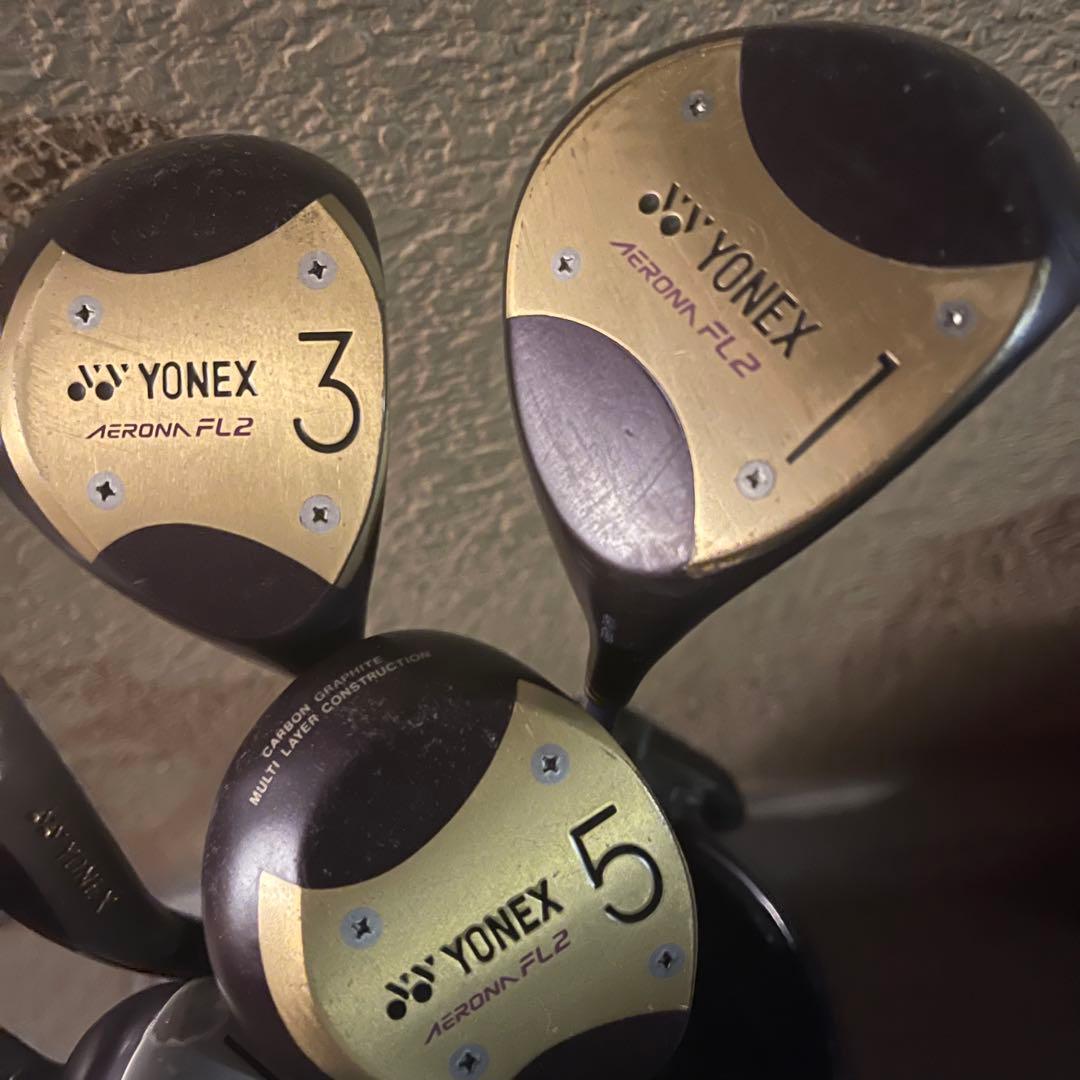 YONEX レディース ゴルフクラブセット(ミッキーのヘッドカバー他おまけ多数)