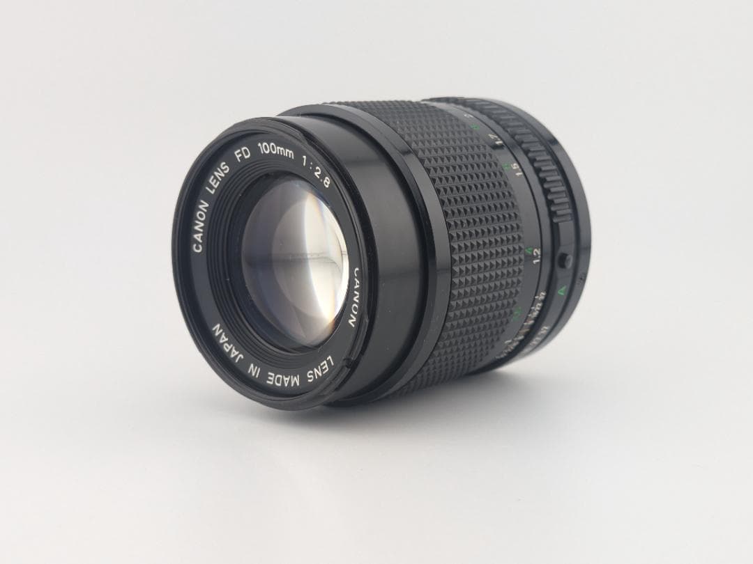 Canon New FD 100mm F2.8 MF 単焦点 キャノン レンズ