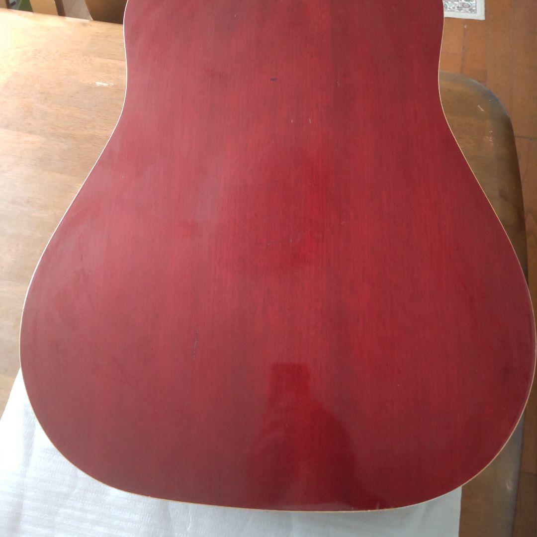 値下げ！EGIMA(日本製)アコースティックギター、W-170N 付属品付き