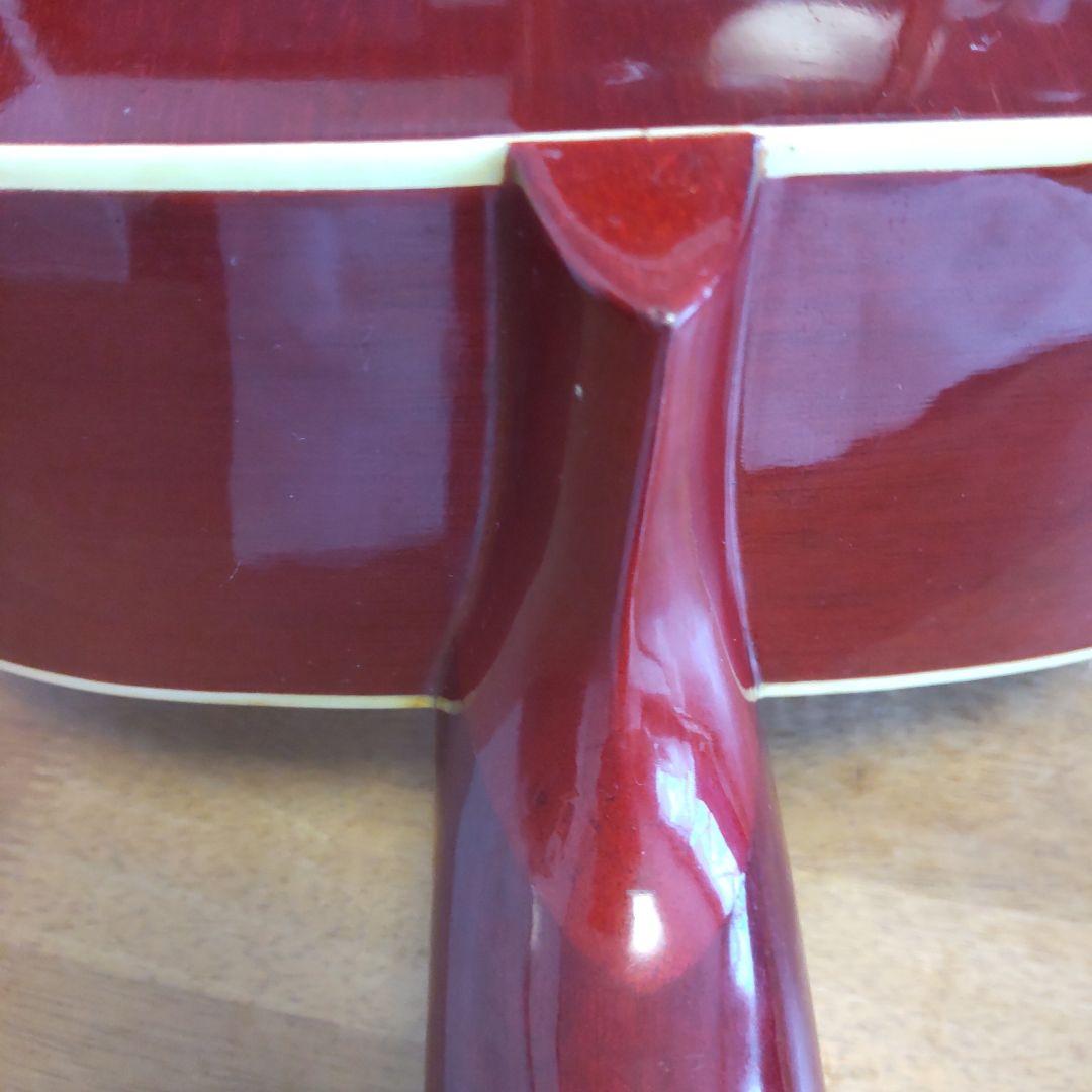 値下げ！EGIMA(日本製)アコースティックギター、W-170N 付属品付き