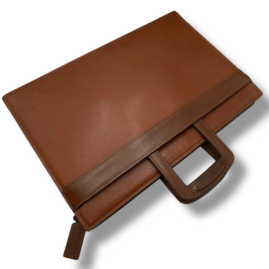 【希少】オールドコーチ レザー ビジネスバッグ 2way 80s USA製