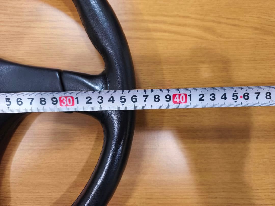 NARDI GARA3 Type3 36Φ ブラックレザー＆ブラックパッド