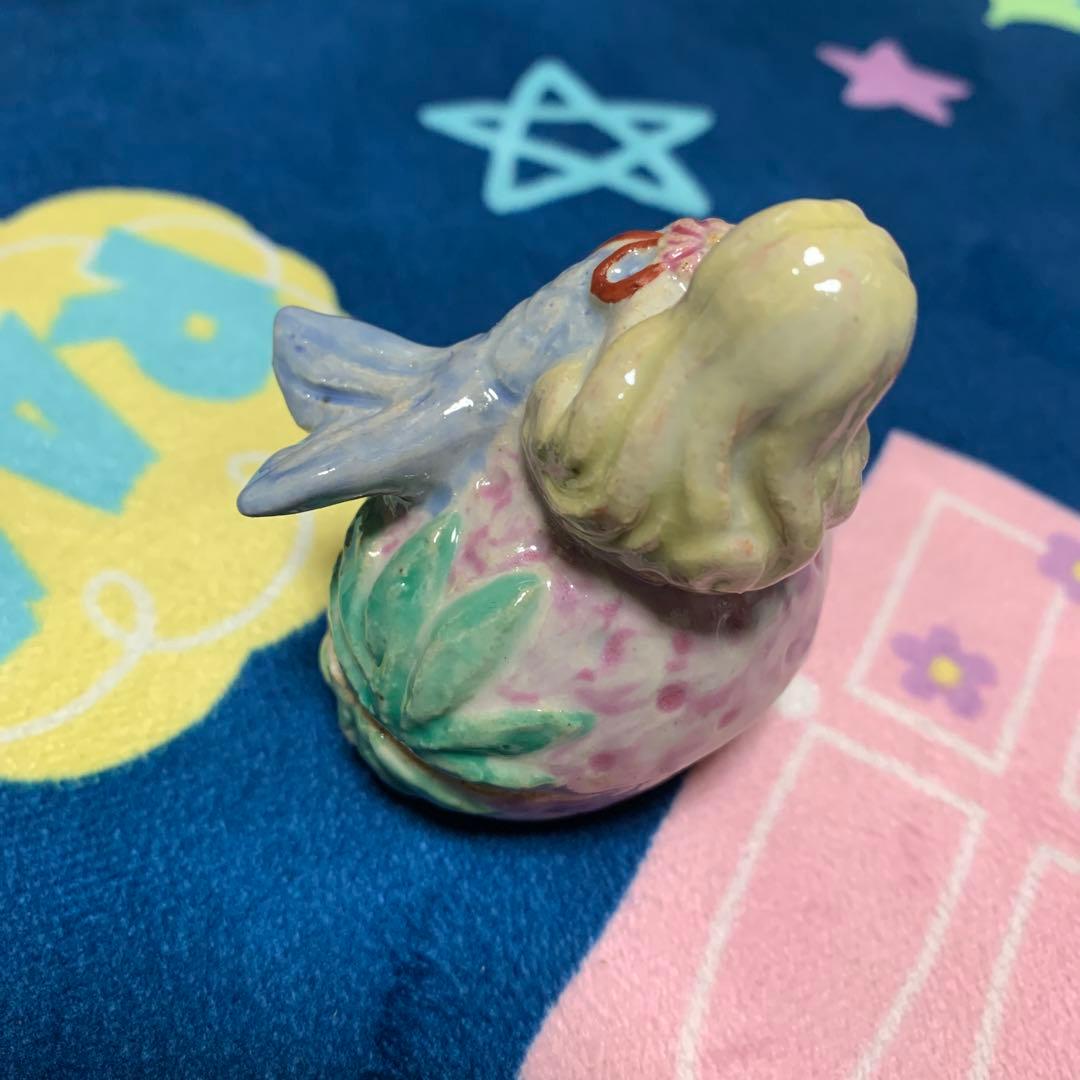 三越購入　作家様　人魚　蓋もの陶器