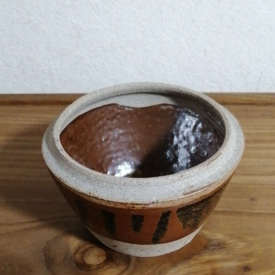 河井寛次郎　柿天目盒子